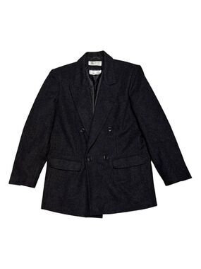 BILL BLASS Vintage PURE NEW WOOL Luxury Winter Business Casual Coat Womens 12